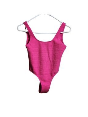 Bozzolo one piece swimsuit color pink size small